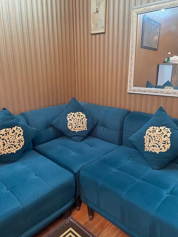 L shaped Sofa 7 seater 6