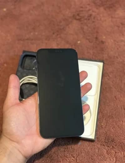 Apple iPhone 12 pro max 128Gb pta approved water pack