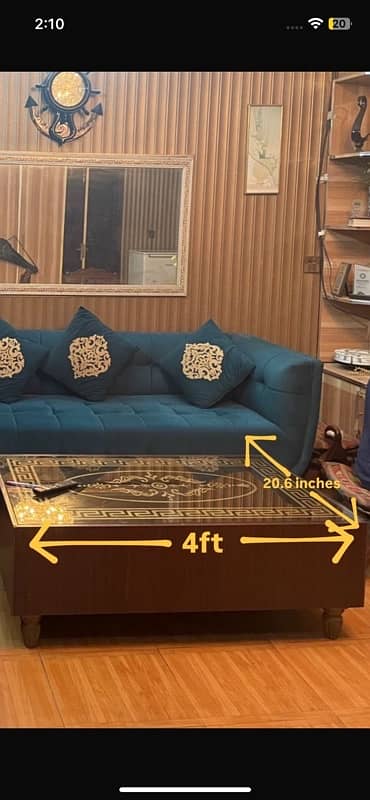 L shaped Sofa 7 seater 9