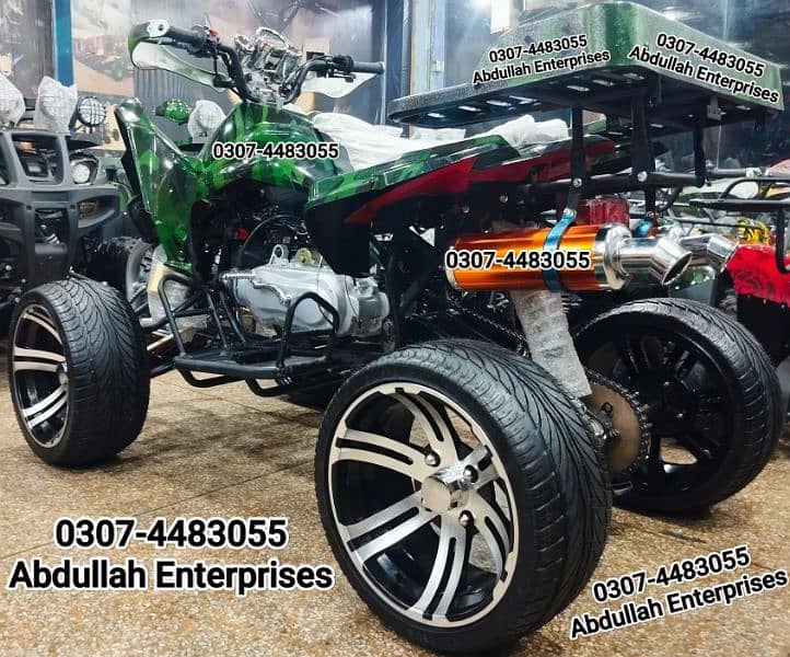 14no. 250cc Auto Raptor brand new zero meter ATV Quad Bike for sale 4