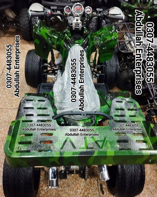 14no. 250cc Auto Raptor brand new zero meter ATV Quad Bike for sale 8