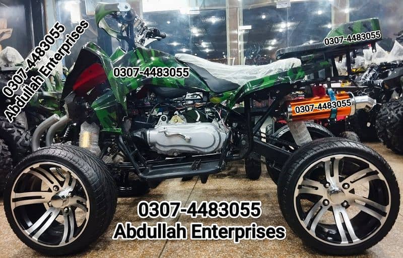14no. 250cc Auto Raptor brand new zero meter ATV Quad Bike for sale 9