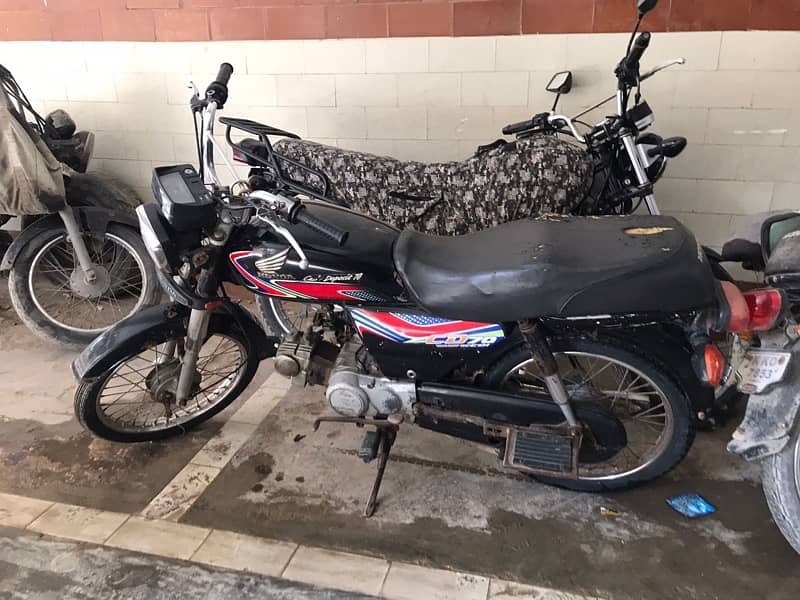 HONDA CD 70 MODEL 2017 October Transfer Must. 0