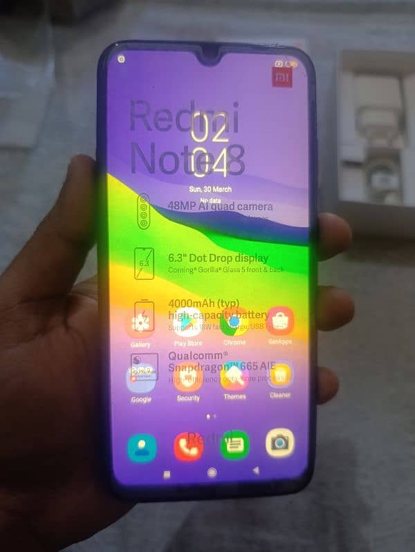 Redmi Note 8 (Box, Charger) 4GB+64GB PTA Approve 4