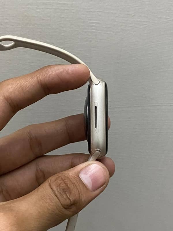 apple watch series 7 45mm starlight 3