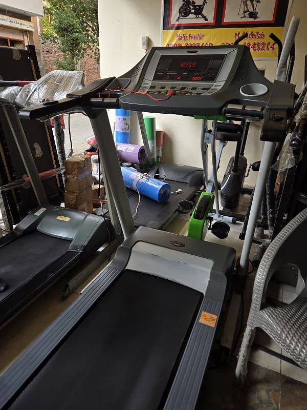 treadmill 0308-1043214/mannual treadmill/ exercise bikes/ home gym 5