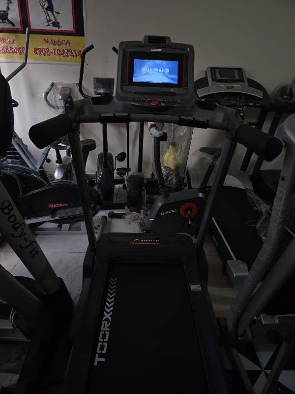 treadmill 0308-1043214/mannual treadmill/ exercise bikes/ home gym 10
