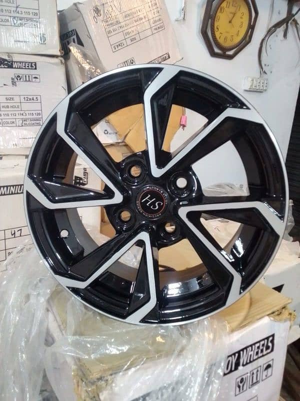 BRAND NEW GRANDE STYLE ALLOY RIMS FOR SUZUKI ALTO VXL AND ETC. . . 0