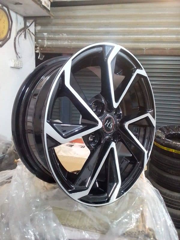 BRAND NEW GRANDE STYLE ALLOY RIMS FOR SUZUKI ALTO VXL AND ETC. . . 3