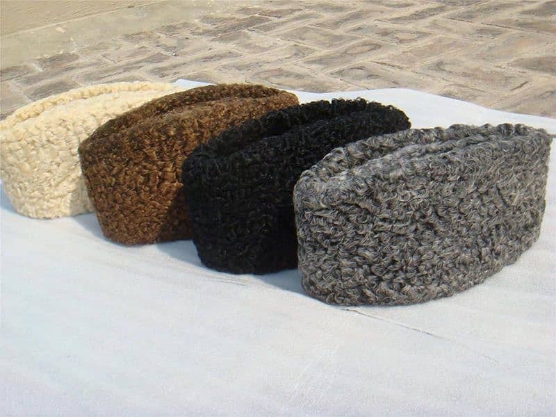 Best Quality Premium Jinnah Cap | Karakul Cap black brown and grey 0