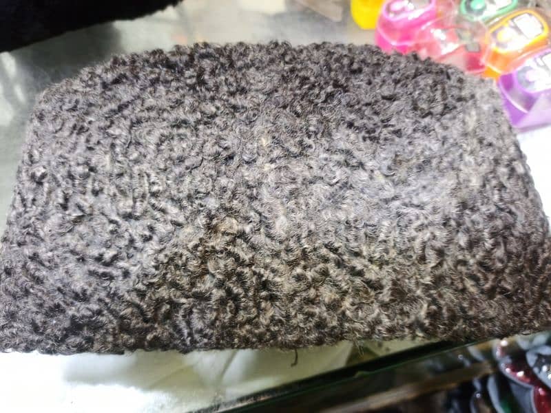 Best Quality Premium Jinnah Cap | Karakul Cap black brown and grey 7