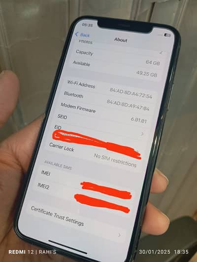 iphone 11 pro, factory unlock, 64gb, Non PTA