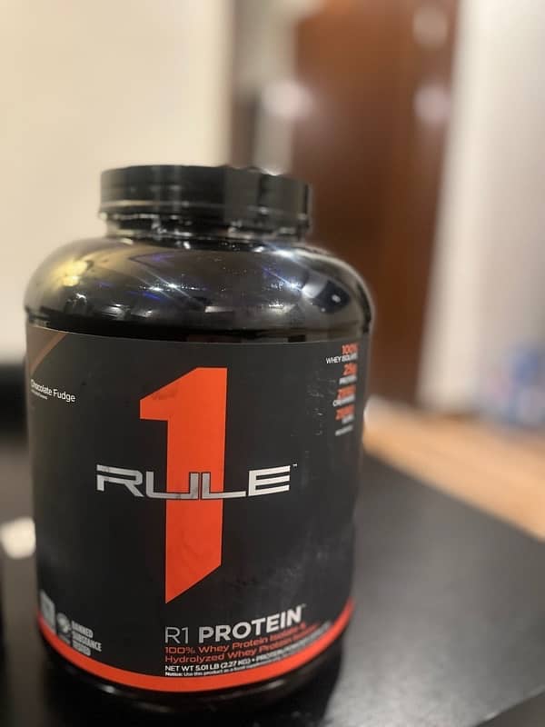 RULE 1 WHEY isololate protien 0