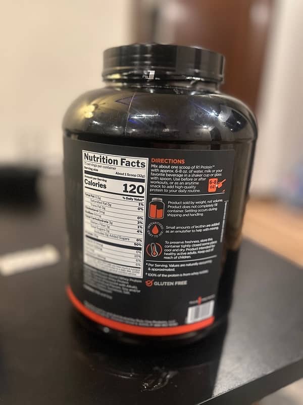 RULE 1 WHEY isololate protien 1