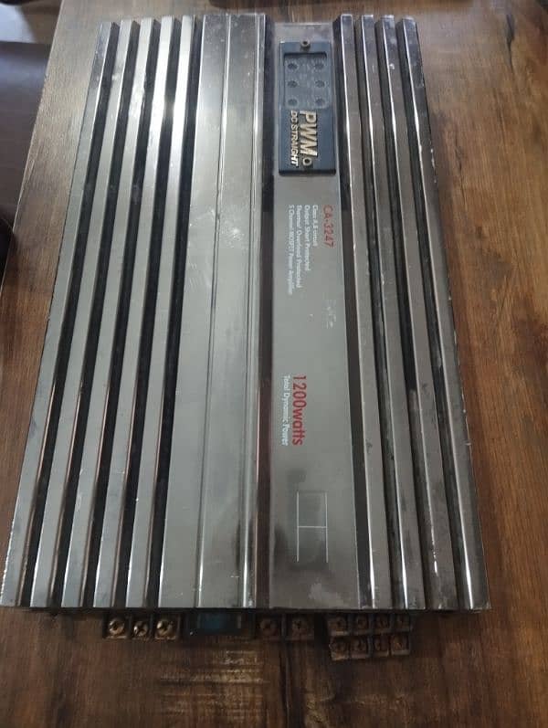PWM DC STRAIGHT Amplifier for cars 5 channell 4