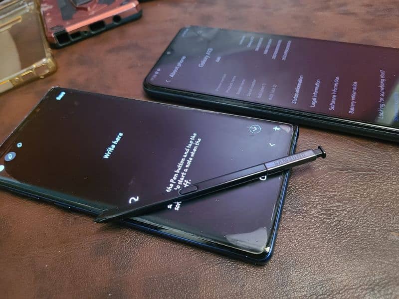 Samsung note9 and 6/128 spot on screen 9