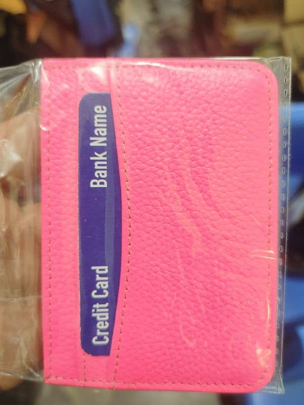 Card Holder 100% Genuine Leather Wallet 3