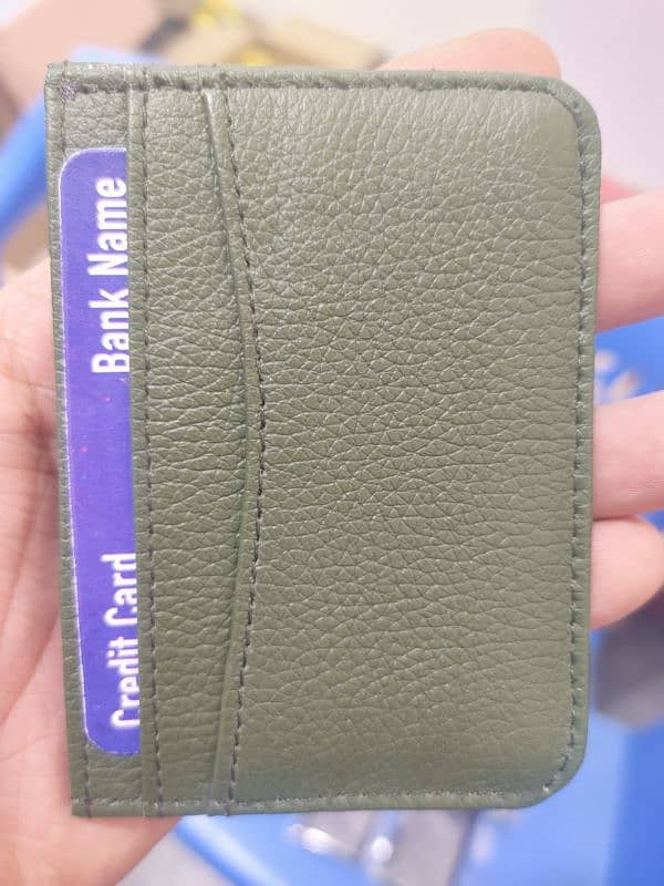 Card Holder 100% Genuine Leather Wallet 0