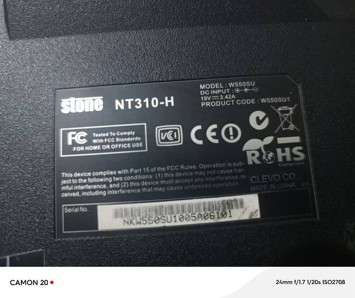 Stone NT310 ONLY MOTHERBOARD with core i3 4th Gen processor for sale 5