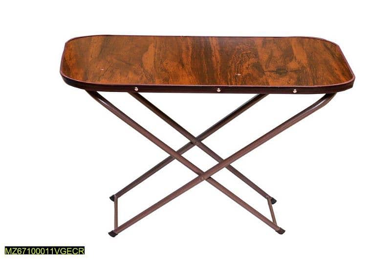 wood and iron best foldable table free cash on delivery 2