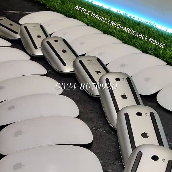 Apple Magic Mouse 2 Rechargeable Bluetooth Wireless Mac Mini MacBook 3 8