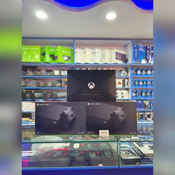 Xbox One X 1TB Available 0
