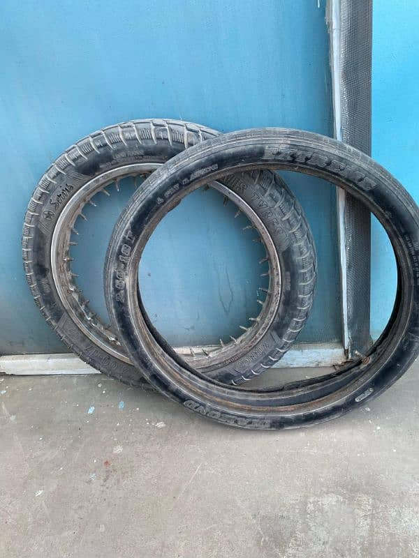 125 Honda Used Tyre's 6