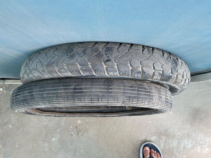 125 Honda Used Tyre's 7