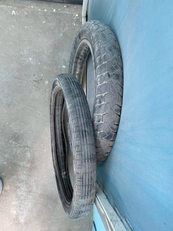 125 Honda Used Tyre's 8