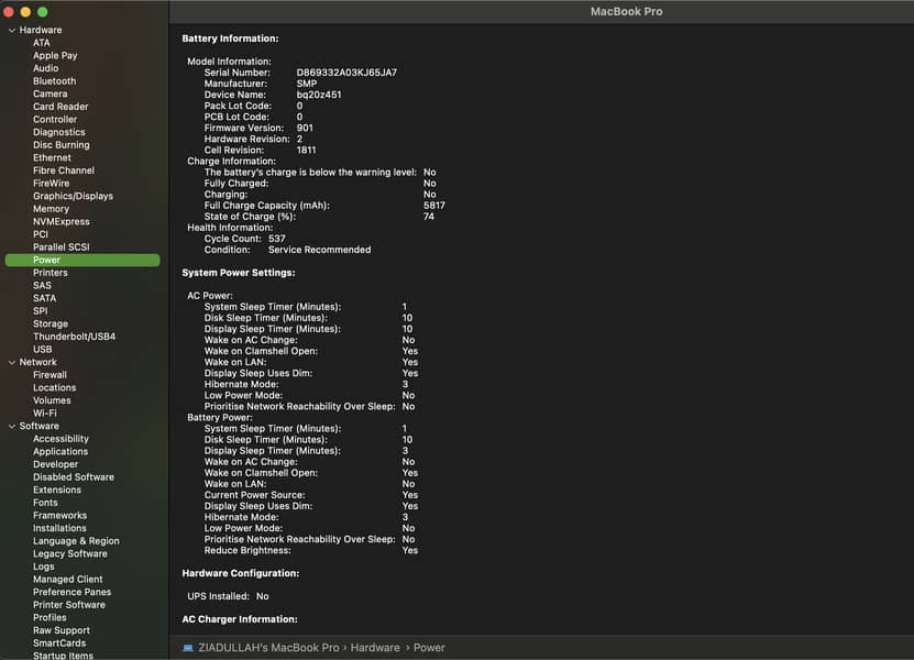 MacBook Pro (15-inch, 2019) 15