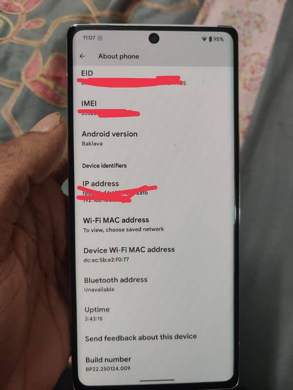 GOOGLE PIXEL 6 PRO DUAL SIM PTA APPROVED 8/128 3