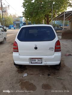 Suzuki Alto 2012 Factory Fitted CNG (CNG removed by old owner)