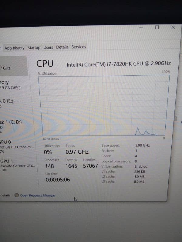 Clevo gaming with 8gb gtx1070 corei7 7820hk 16gbram 512ssd rgbkeyboard 5