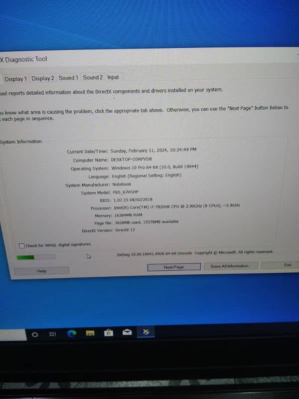 Clevo gaming with 8gb gtx1070 corei7 7820hk 16gbram 512ssd rgbkeyboard 8
