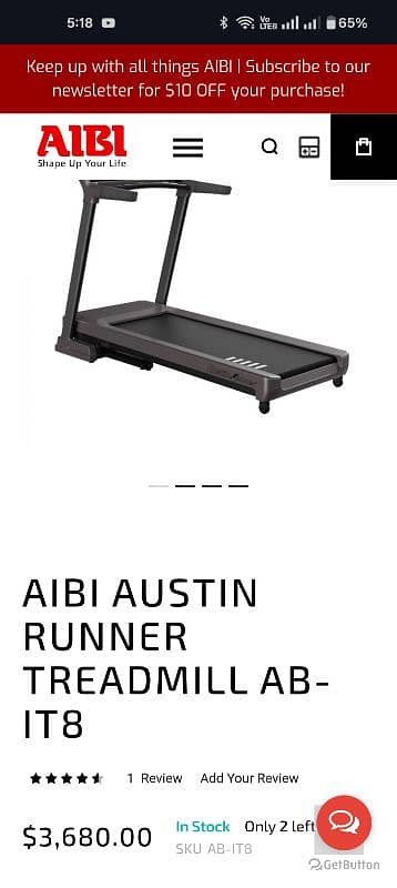 aibi gym Austin runner treadmill 19