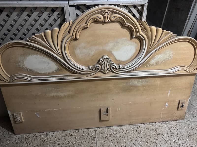 King Size Bed with 2 Side Tables 1