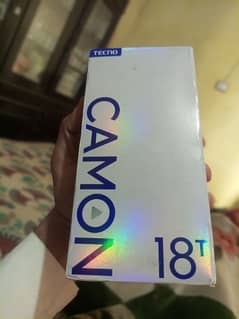 Tecno Camon 18T with box