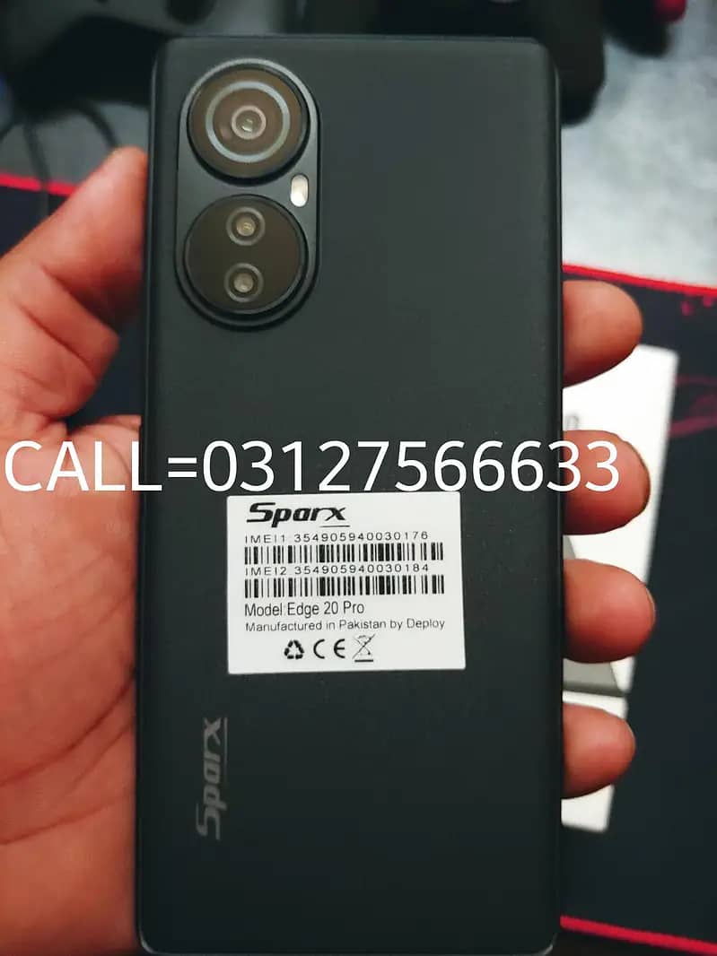 SPARX EDGE 20 PRO 16GB RAM 256GB ROM 10 MONTHS WARRANTYCALL03127566633 0