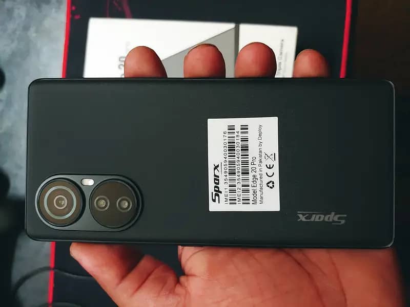 SPARX EDGE 20 PRO 16GB RAM 256GB ROM 10 MONTHS WARRANTYCALL03127566633 2