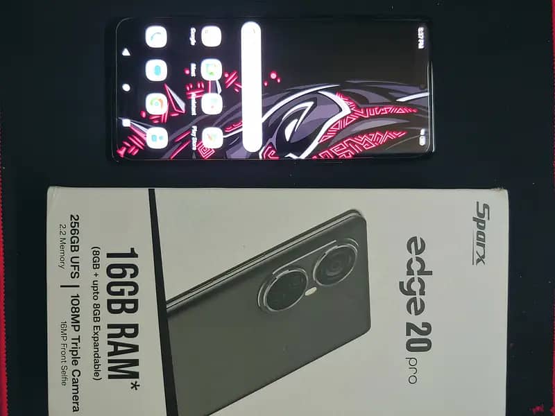 SPARX EDGE 20 PRO 16GB RAM 256GB ROM 10 MONTHS WARRANTYCALL03127566633 4