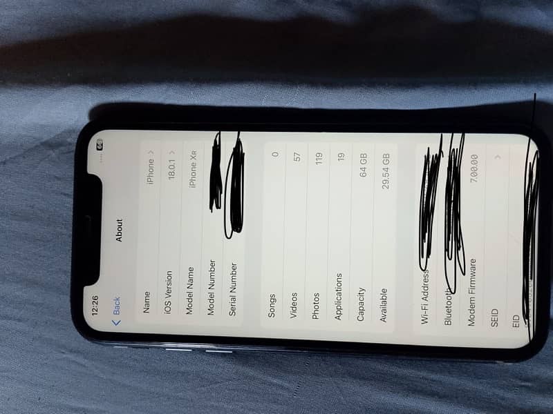 iphone xr non pta factory unlock 64gb all genuine 10/9 0