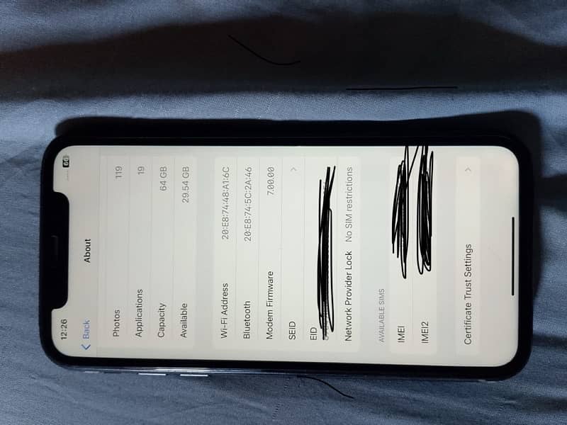 iphone xr non pta factory unlock 64gb all genuine 10/9 1