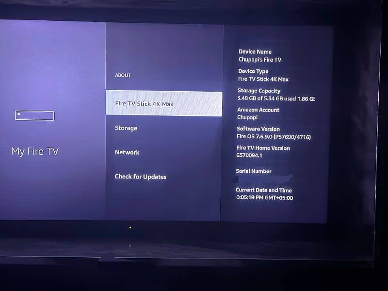 Amazon Fire tv 4k Max Top Varient 1