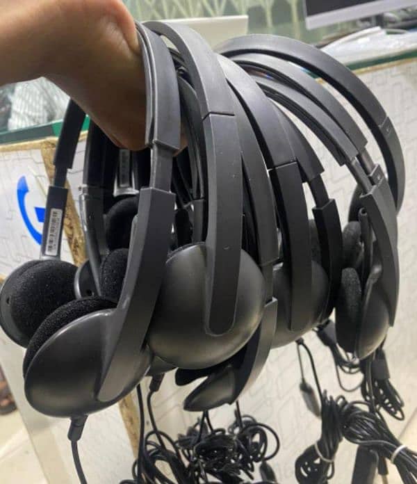 Jabra Logitech a4tech Plantronics Sennheiser headphones 0