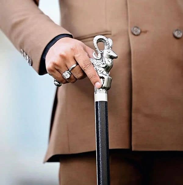Markhor Stick, Unique Walking Cane, Stick For Every Age Person. 0