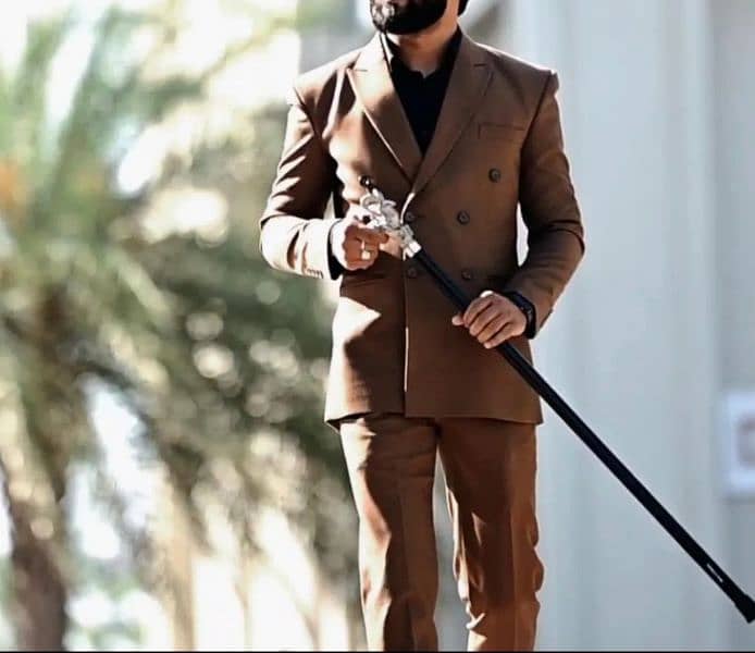 Markhor Stick, Unique Walking Cane, Stick For Every Age Person. 1