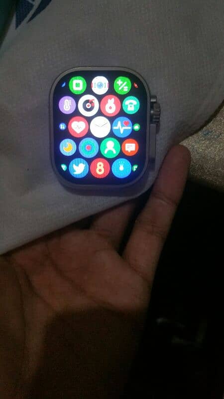 Crown 10+1 smart watch ultra 2 with 8 straps with box with charger 5