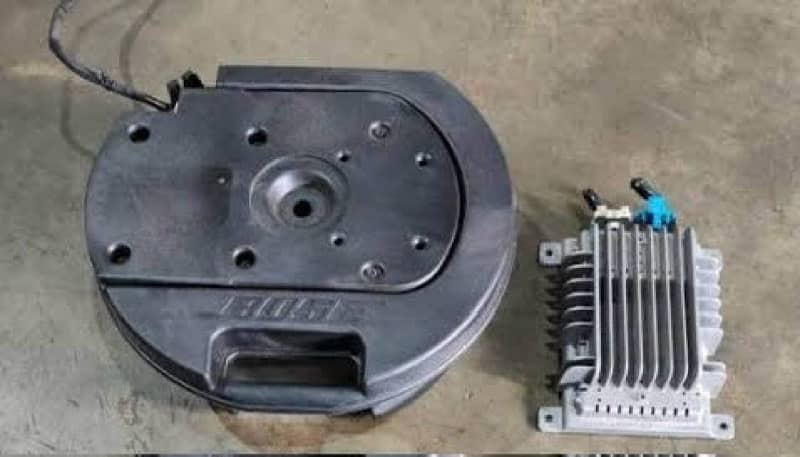 bose subwoofer double coil with amp 0
