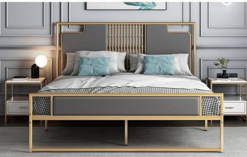 Bed/iron bed/furniture/dressing/side table 0