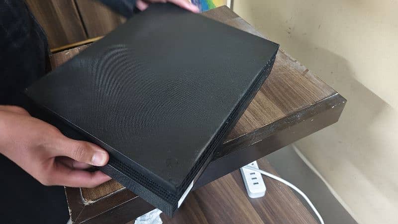 Xbox one x bundle for sale. Comes with two controllers 1